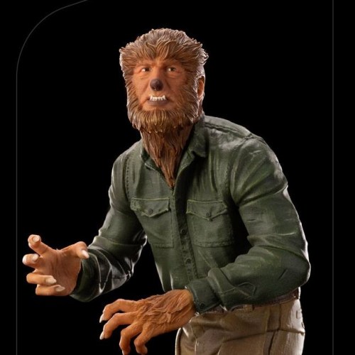 The Wolf Man Universal Monsters Deluxe Art 1/10 Scale Statue by Iron Studios